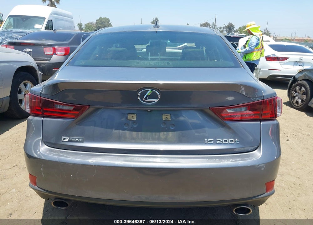 2016 LEXUS IS 200T VIN: JTHBA1D21G5034774