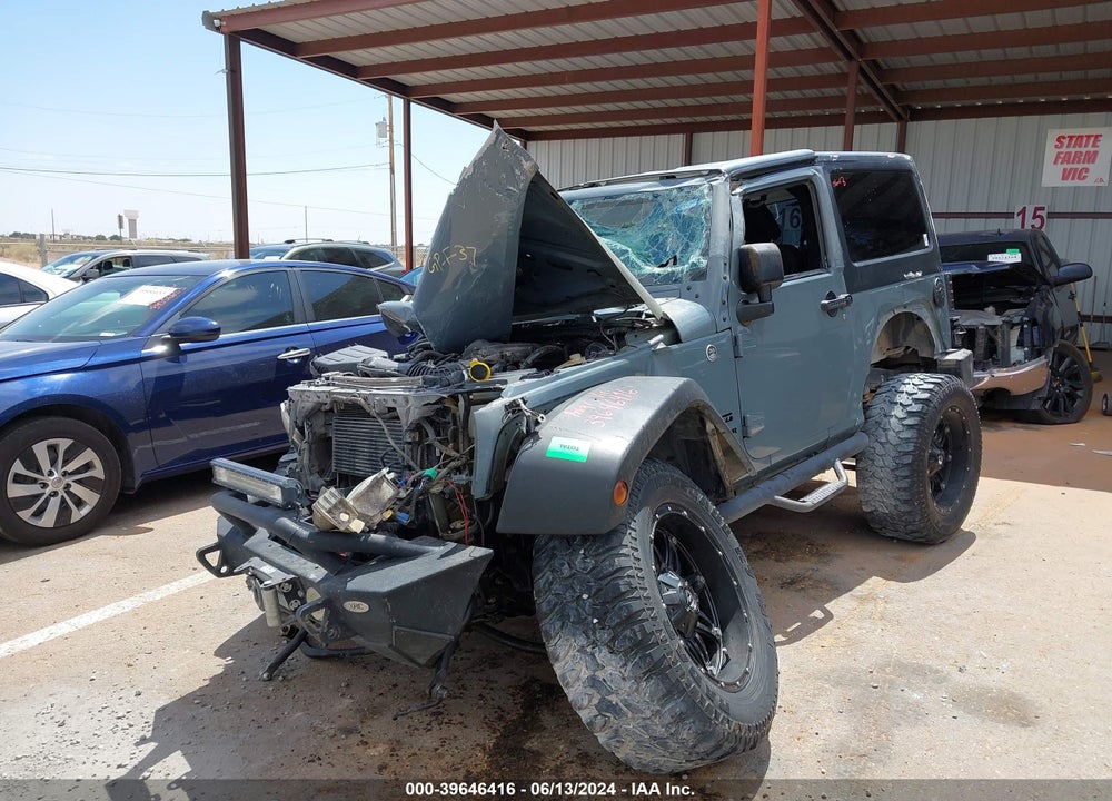 2014 JEEP WRANGLER SPORT VIN: 1C4AJWAG0EL105479