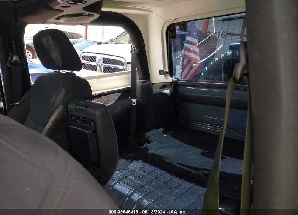 2014 JEEP WRANGLER SPORT VIN: 1C4AJWAG0EL105479