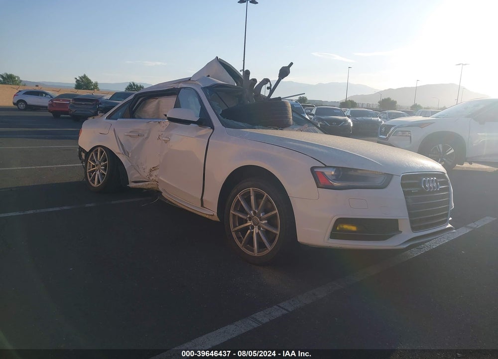 2014 AUDI A4 2.0T PREMIUM VIN: WAUFFAFL2EN006793