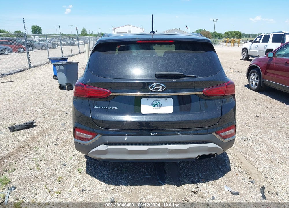 2019 HYUNDAI SANTA FE SE VIN: 5NMS23AD8KH029674