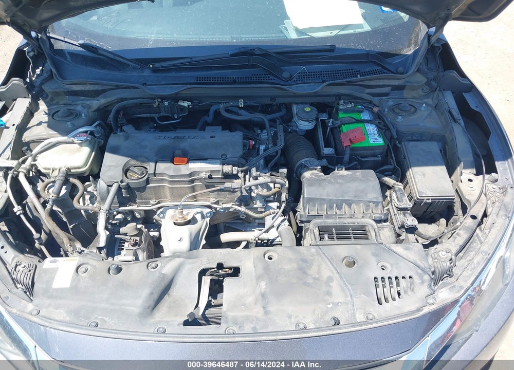 2018 HONDA CIVIC EX VIN: 2HGFC2F72JH539185