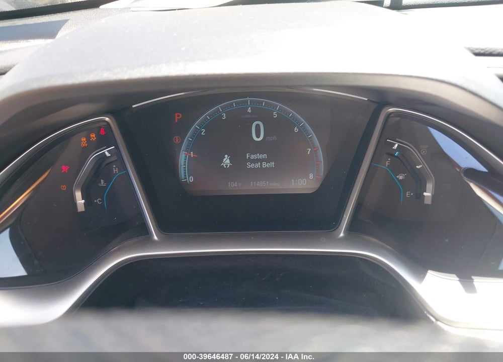 2018 HONDA CIVIC EX VIN: 2HGFC2F72JH539185