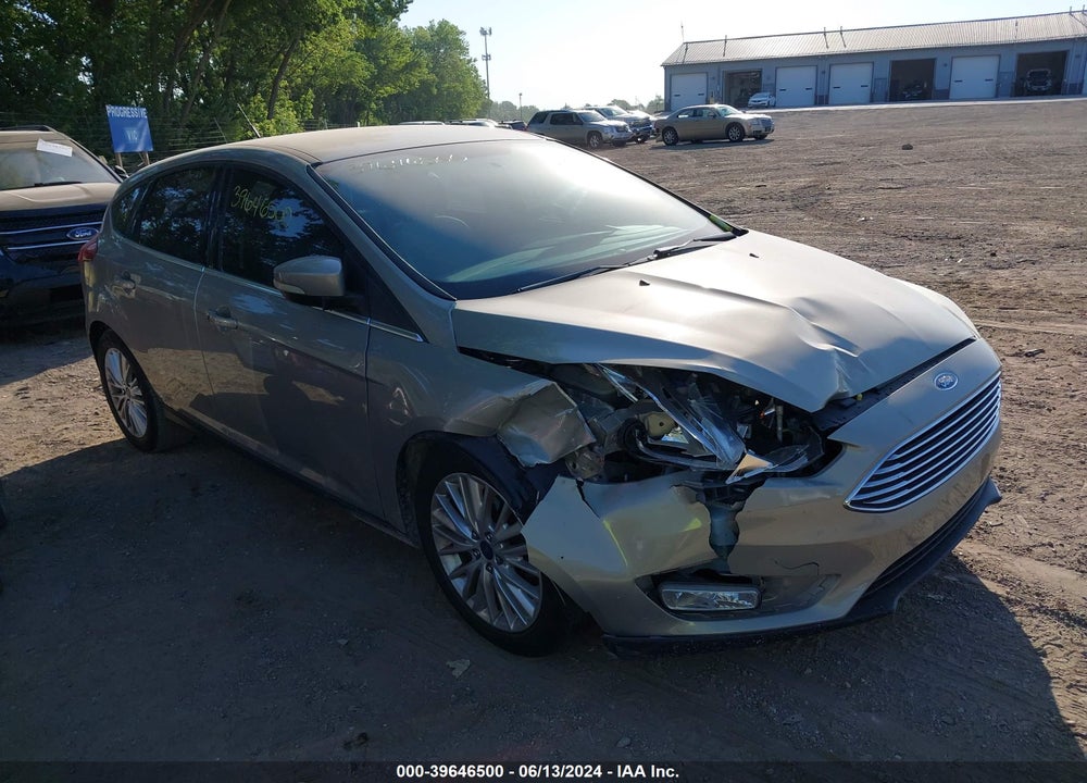 2016 FORD FOCUS TITANIUM VIN: 1FADP3N26GL345864