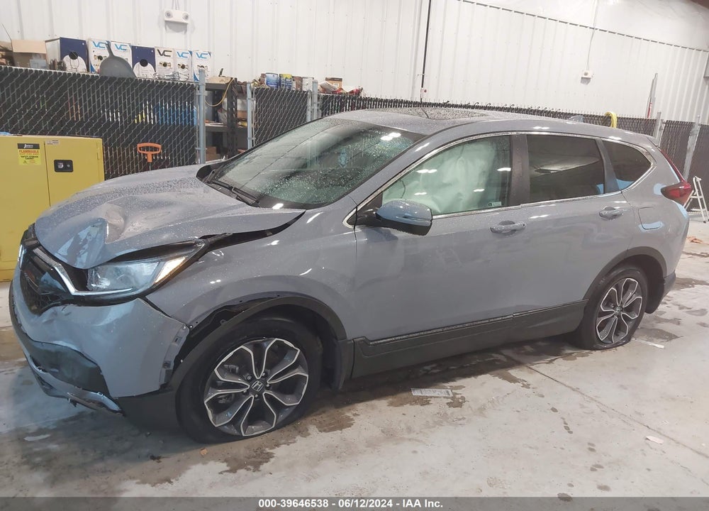 2021 HONDA CR-V 2WD EX-L VIN: 2HKRW1H88MH405781