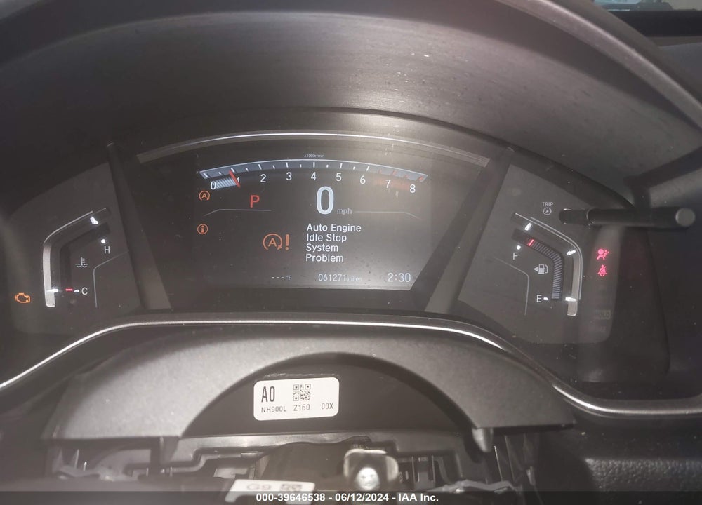 2021 HONDA CR-V 2WD EX-L VIN: 2HKRW1H88MH405781