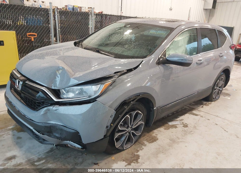 2021 HONDA CR-V 2WD EX-L VIN: 2HKRW1H88MH405781