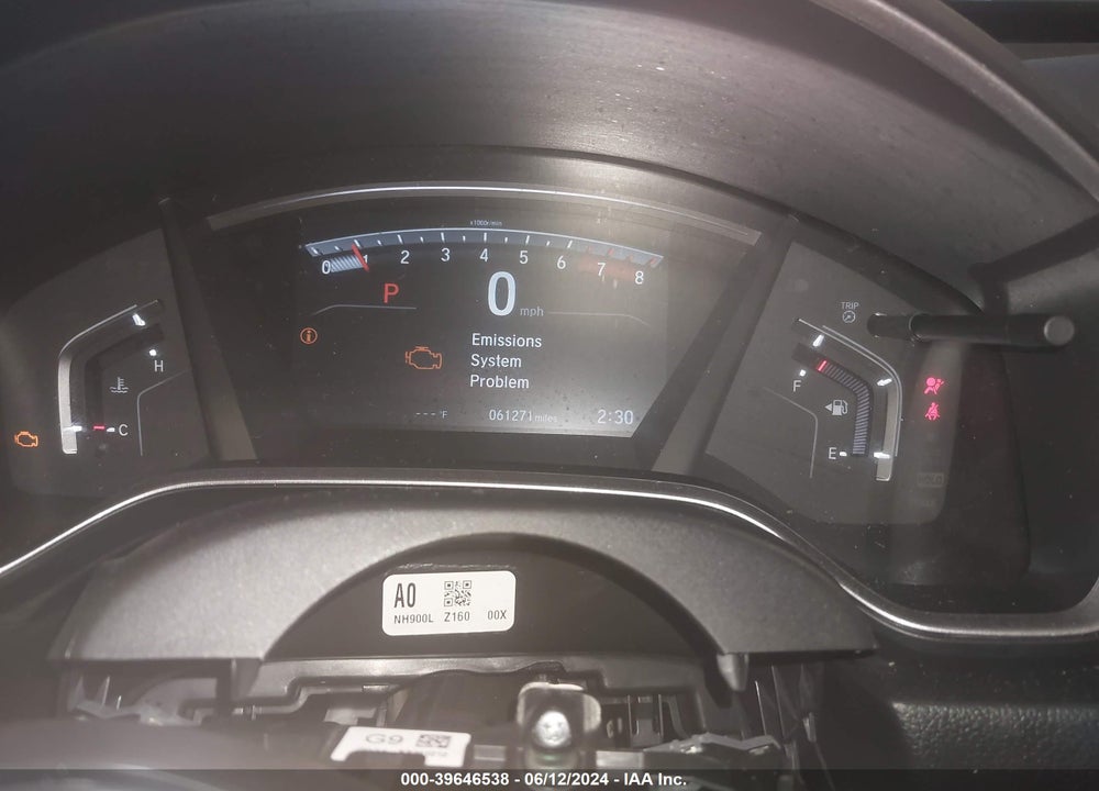 2021 HONDA CR-V 2WD EX-L VIN: 2HKRW1H88MH405781