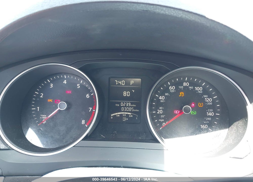 2017 VOLKSWAGEN JETTA 1.4T S VIN: 3VW2B7AJ2HM223147
