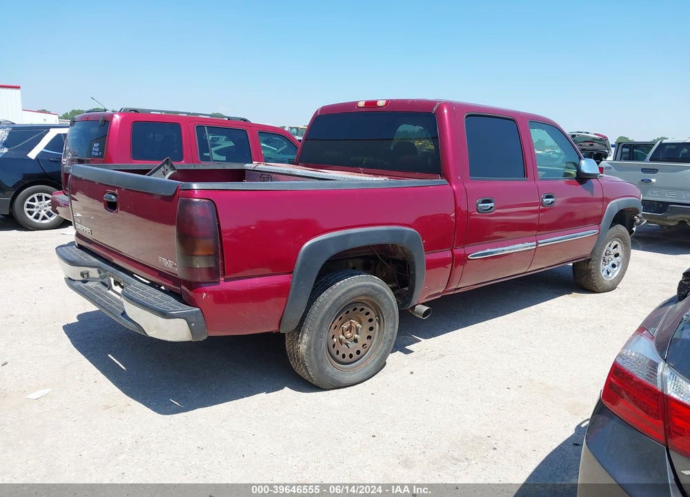 2006 GMC SIERRA 1500 SLE2 VIN: 2GTEK13Z861309079