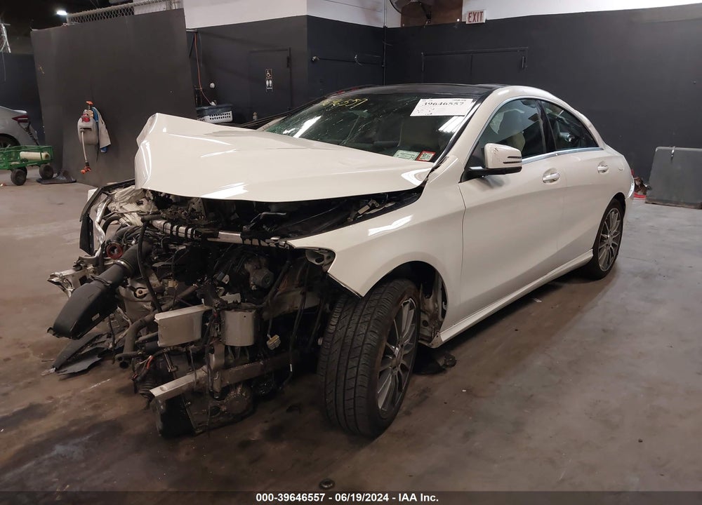 2017 MERCEDES-BENZ CLA 250 4MATIC VIN: WDDSJ4GB2HN400506