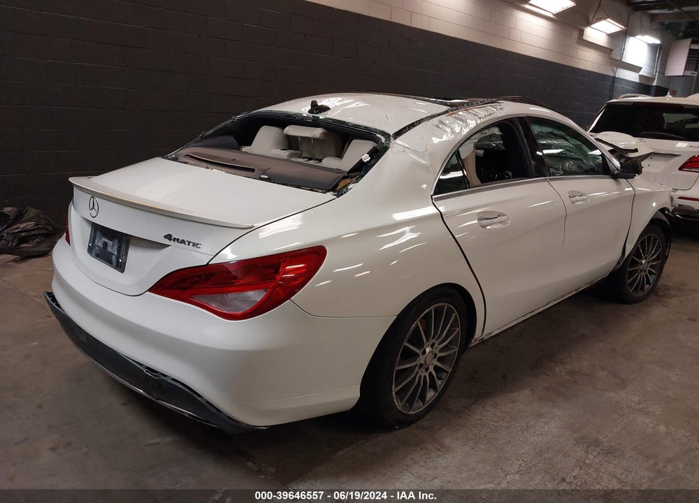 2017 MERCEDES-BENZ CLA 250 4MATIC VIN: WDDSJ4GB2HN400506