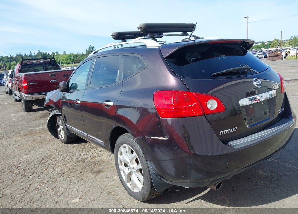 2011 NISSAN ROGUE SV VIN: JN8AS5MV8BW274701