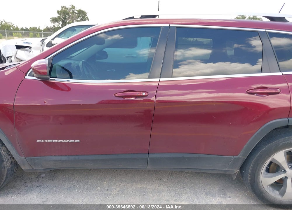 2019 CHEROKEE JEEP  LIMITED FWD VIN: 1C4PJLDB1KD201698