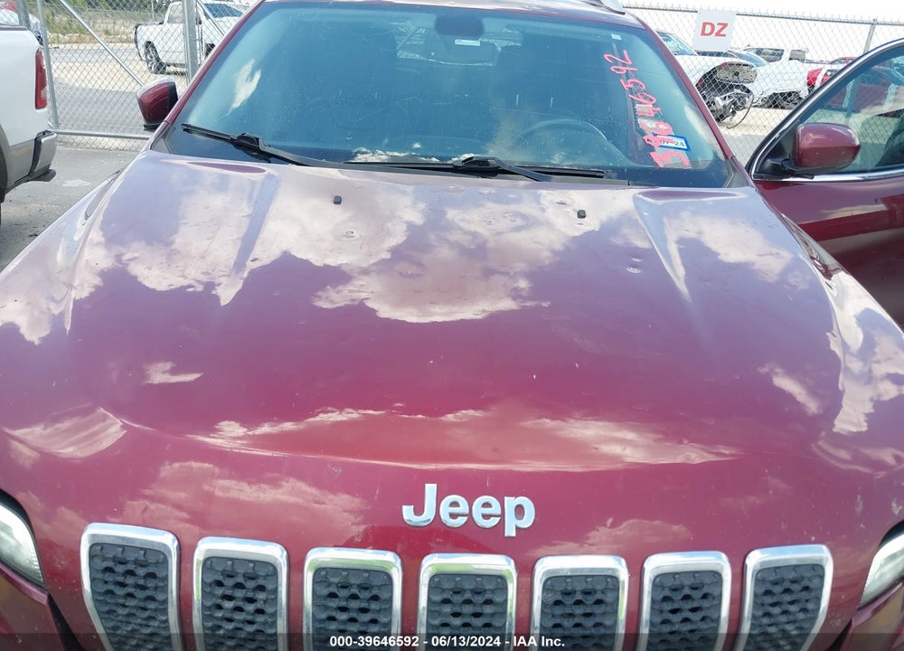 2019 CHEROKEE JEEP  LIMITED FWD VIN: 1C4PJLDB1KD201698