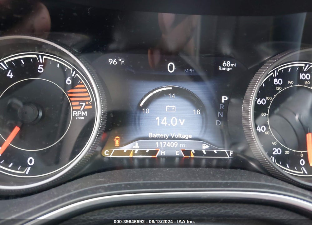 2019 CHEROKEE JEEP  LIMITED FWD VIN: 1C4PJLDB1KD201698