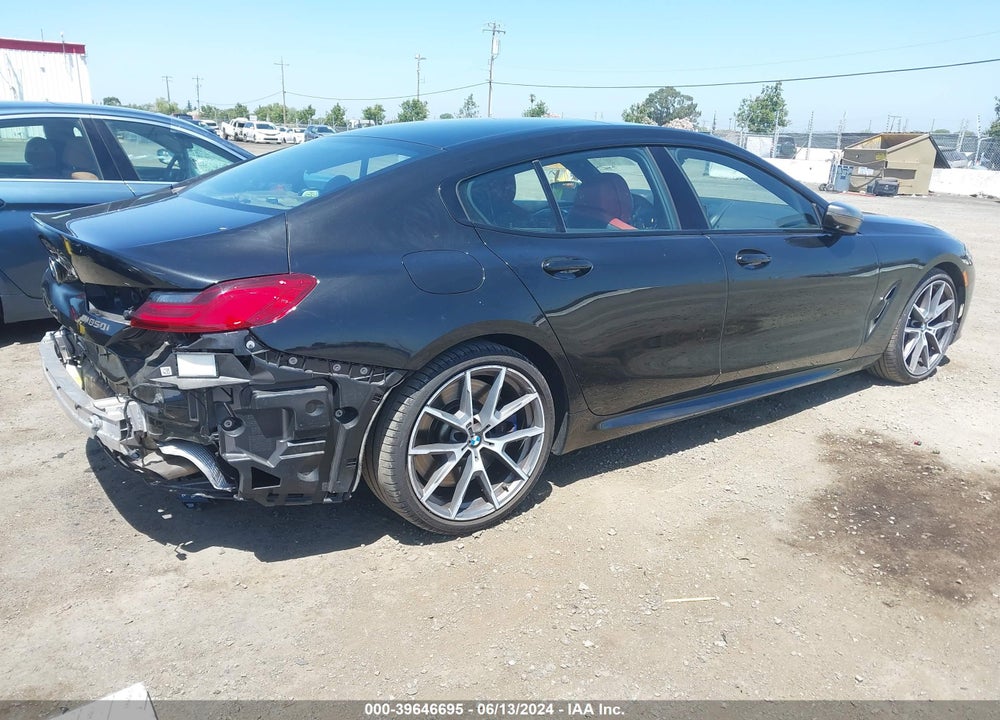 2020 BMW M850I GTAN COUPE XDRIVE VIN: WBAGV8C0XLBP48660