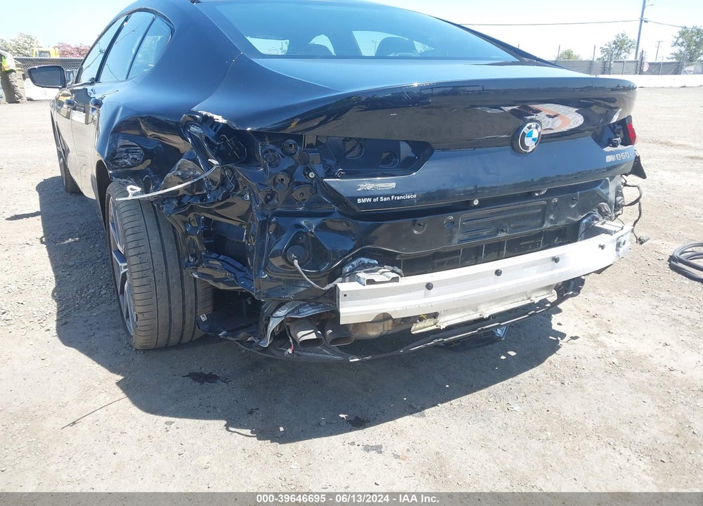2020 BMW M850I GTAN COUPE XDRIVE VIN: WBAGV8C0XLBP48660