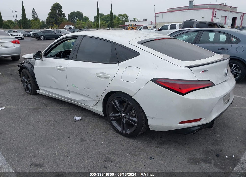 2023 ACURA INTEGRA A-SPEC VIN: 19UDE4H37PA007705