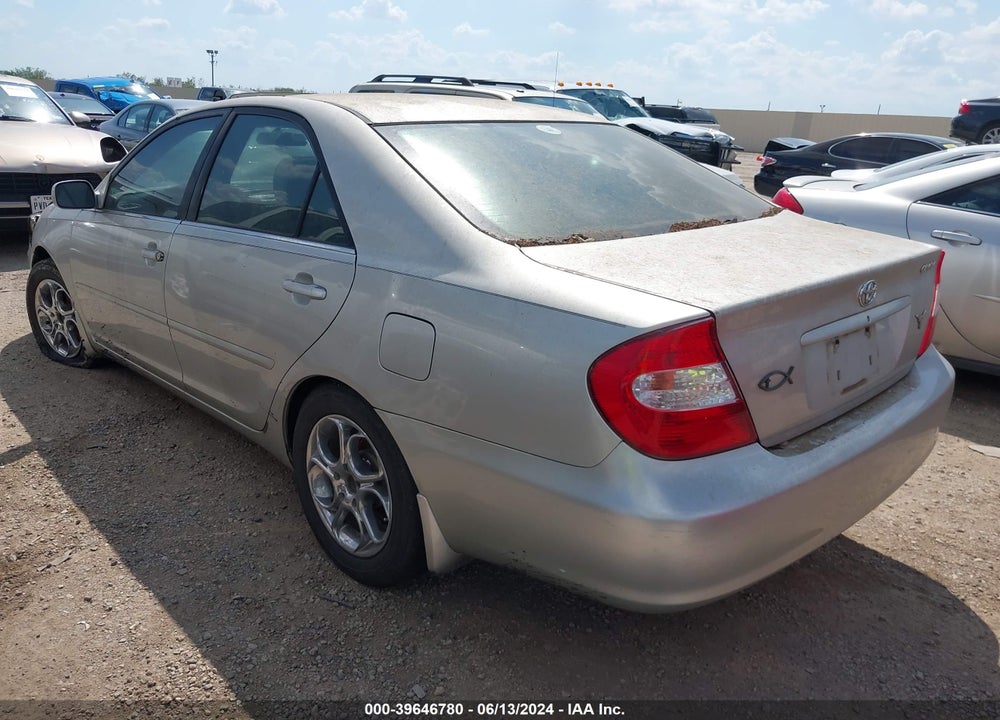 2003 TOYOTA CAMRY SE VIN: 4T1BE32K03U757631