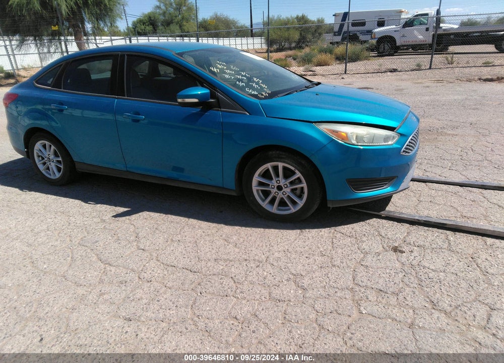 2015 FORD FOCUS SE VIN: 1FADP3F22FL347804