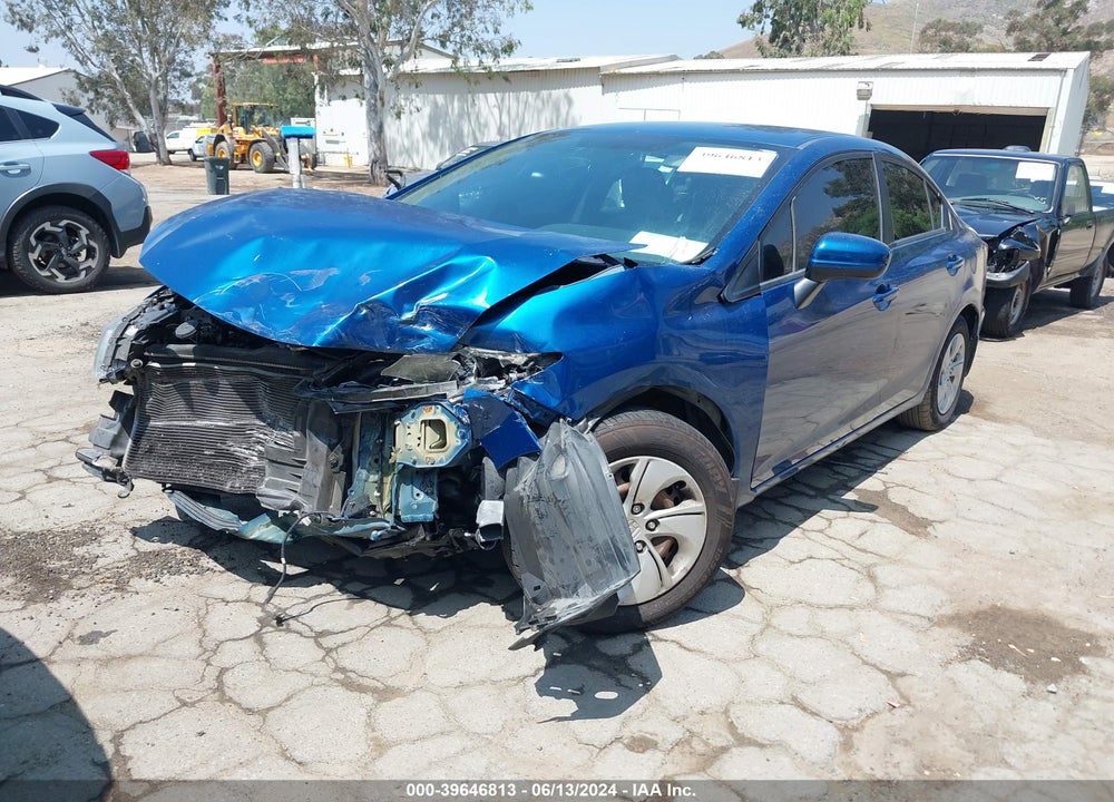 2015 HONDA CIVIC LX VIN: 2HGFB2F53FH513929