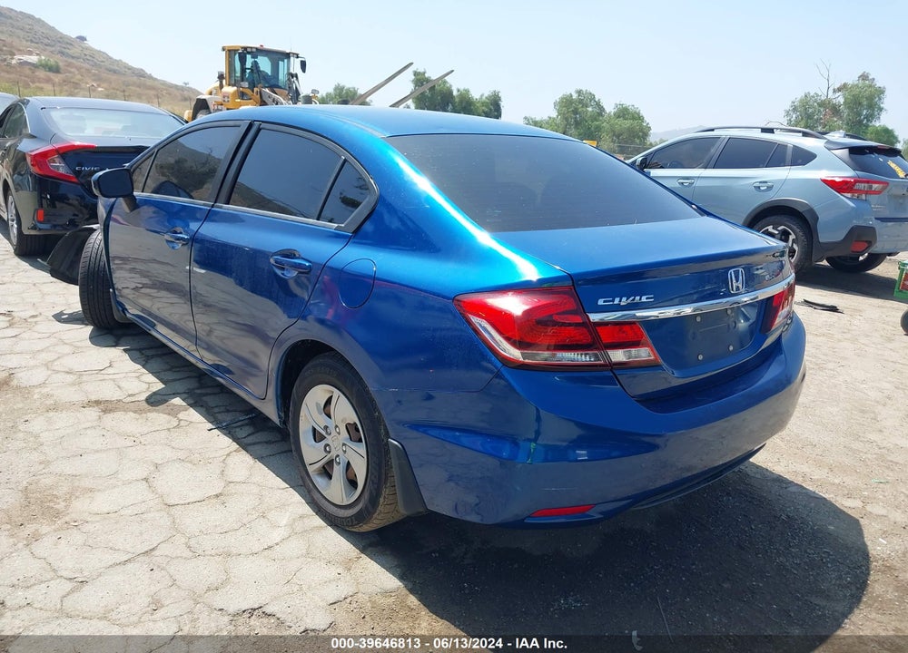 2015 HONDA CIVIC LX VIN: 2HGFB2F53FH513929