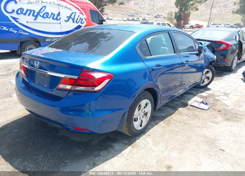 2015 HONDA CIVIC LX VIN: 2HGFB2F53FH513929
