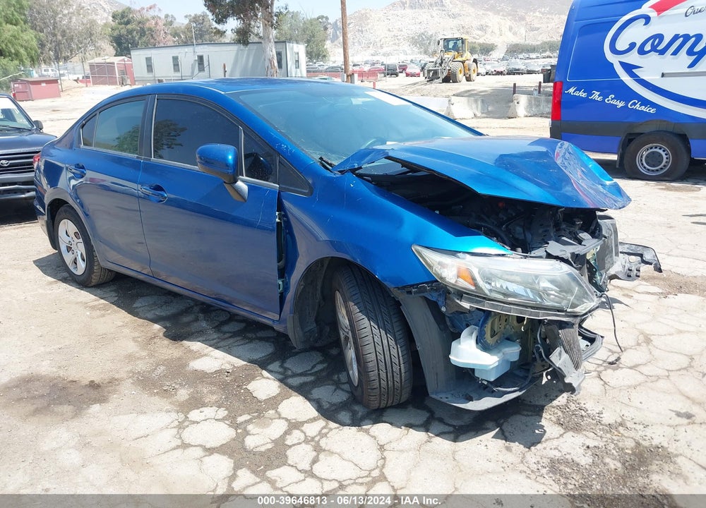 2015 HONDA CIVIC LX VIN: 2HGFB2F53FH513929