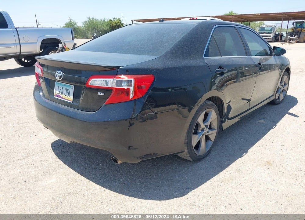 2012 TOYOTA CAMRY SE V6 VIN: 4T1BK1FK4CU019872