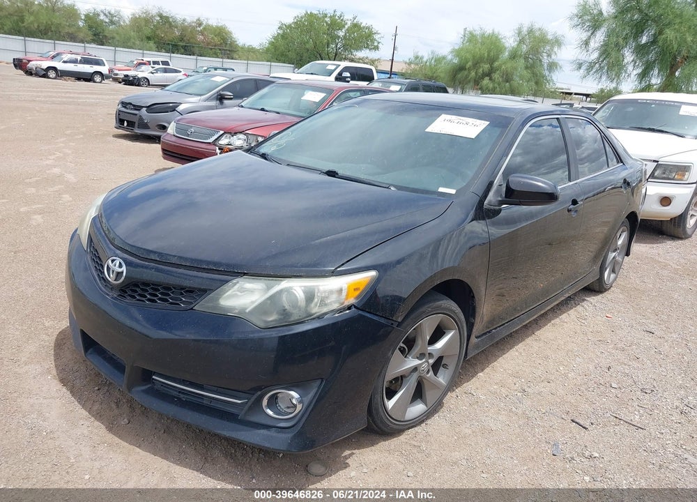 2012 TOYOTA CAMRY SE V6 VIN: 4T1BK1FK4CU019872