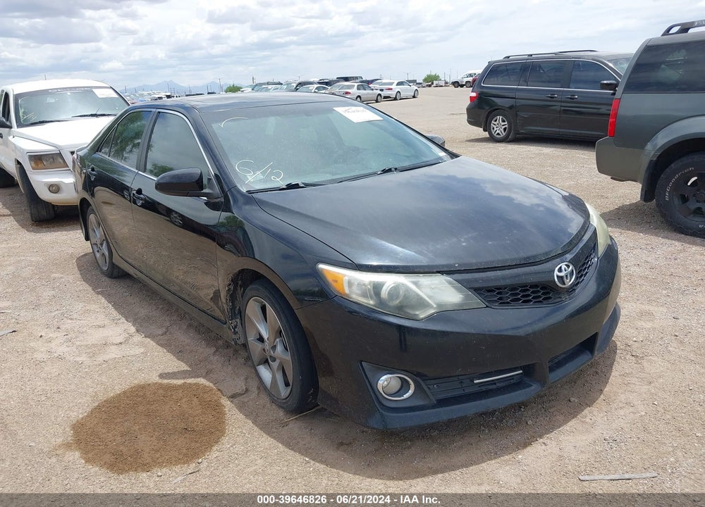 2012 TOYOTA CAMRY SE V6 VIN: 4T1BK1FK4CU019872