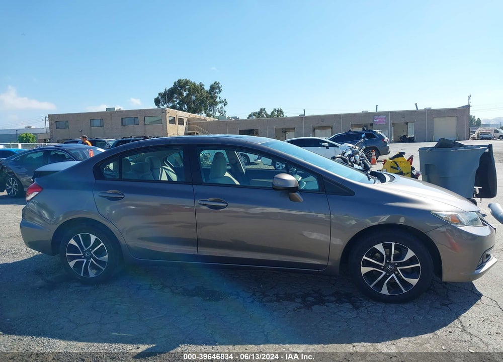 2013 HONDA CIVIC EX VIN: 19XFB2F8XDE207036
