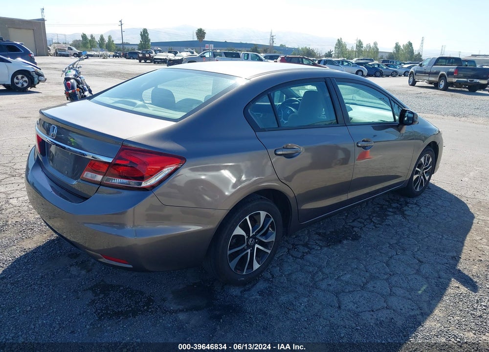 2013 HONDA CIVIC EX VIN: 19XFB2F8XDE207036