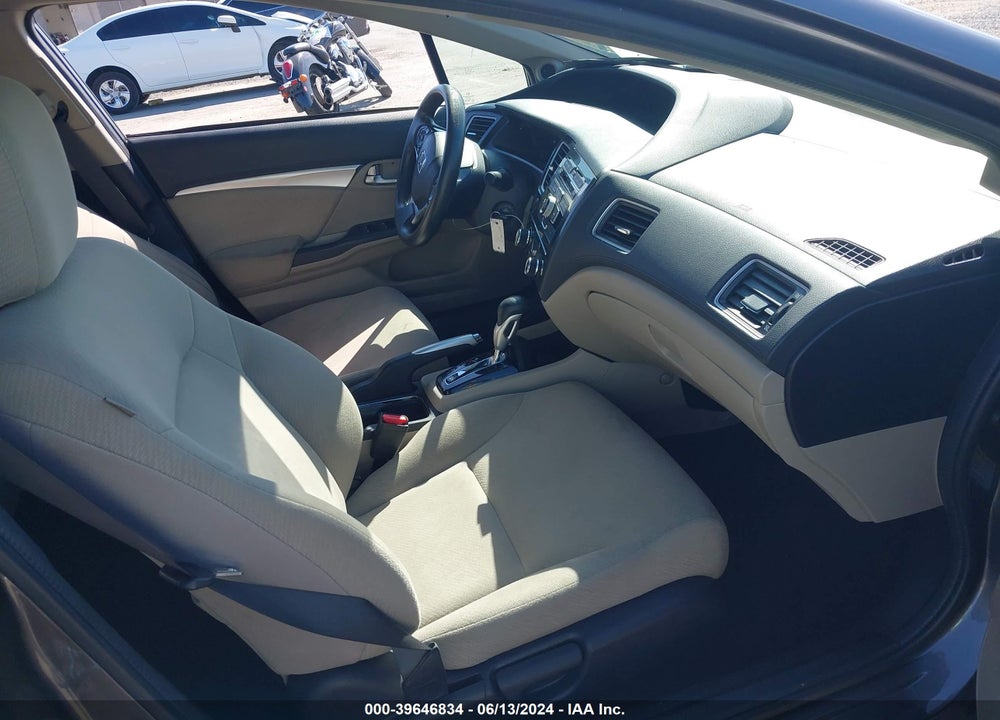 2013 HONDA CIVIC EX VIN: 19XFB2F8XDE207036