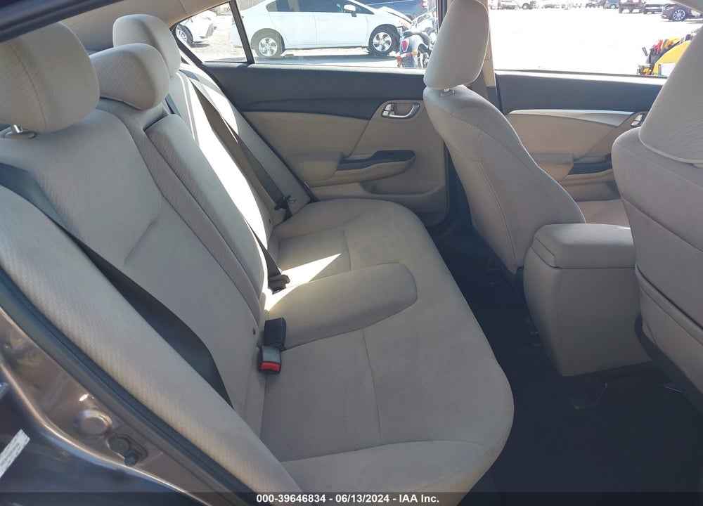2013 HONDA CIVIC EX VIN: 19XFB2F8XDE207036