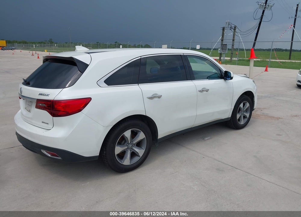 2014 ACURA MDX VIN: 5FRYD4H20EB021524