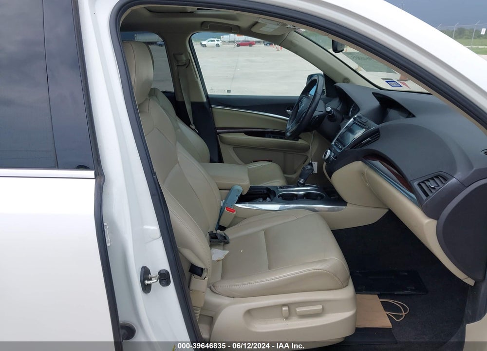 2014 ACURA MDX VIN: 5FRYD4H20EB021524