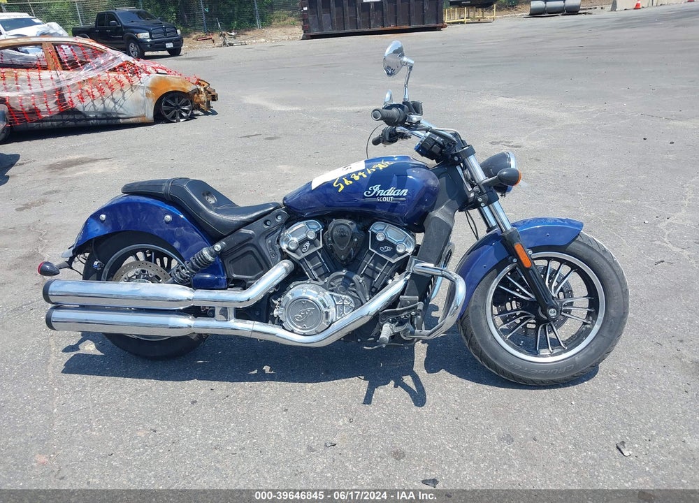 2021 INDIAN MOTORCYCLE CO. SCOUT ABS VIN: 56KMSA002M3181165