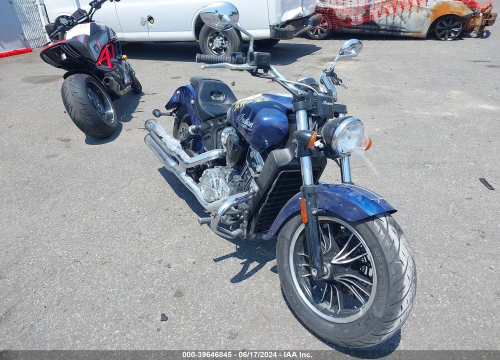 2021 INDIAN MOTORCYCLE CO. SCOUT ABS VIN: 56KMSA002M3181165