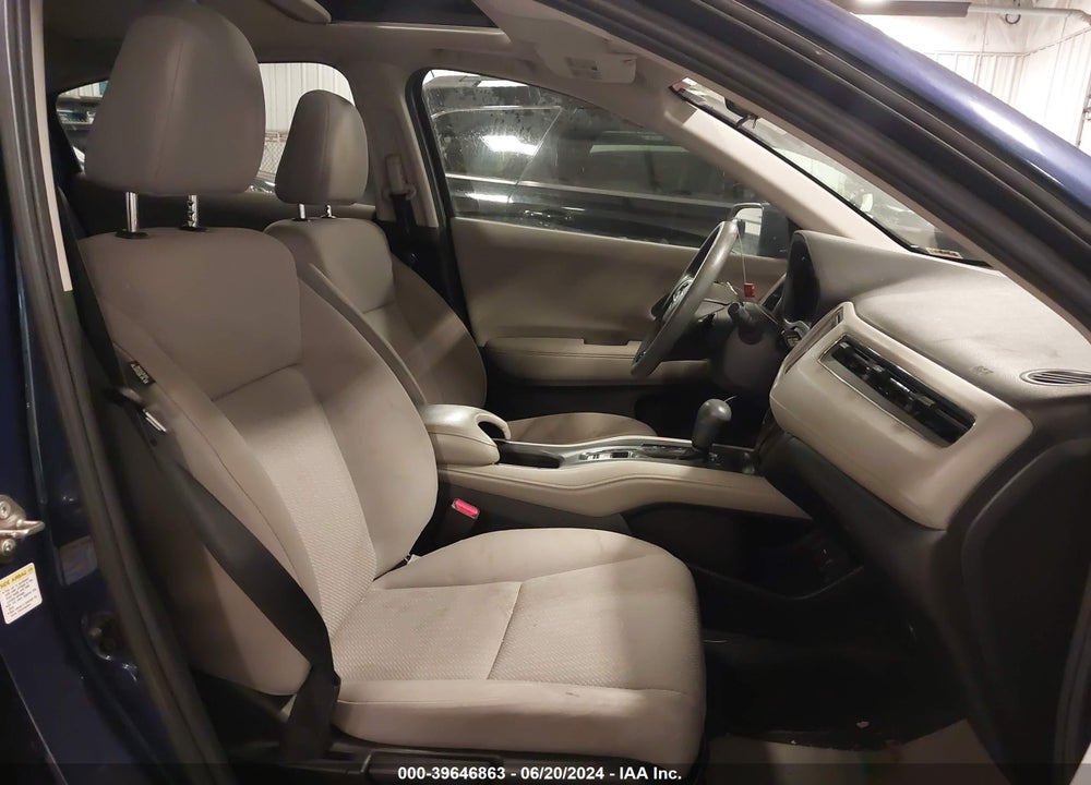 2016 HONDA HR-V EX VIN: 3CZRU5H57GM728781