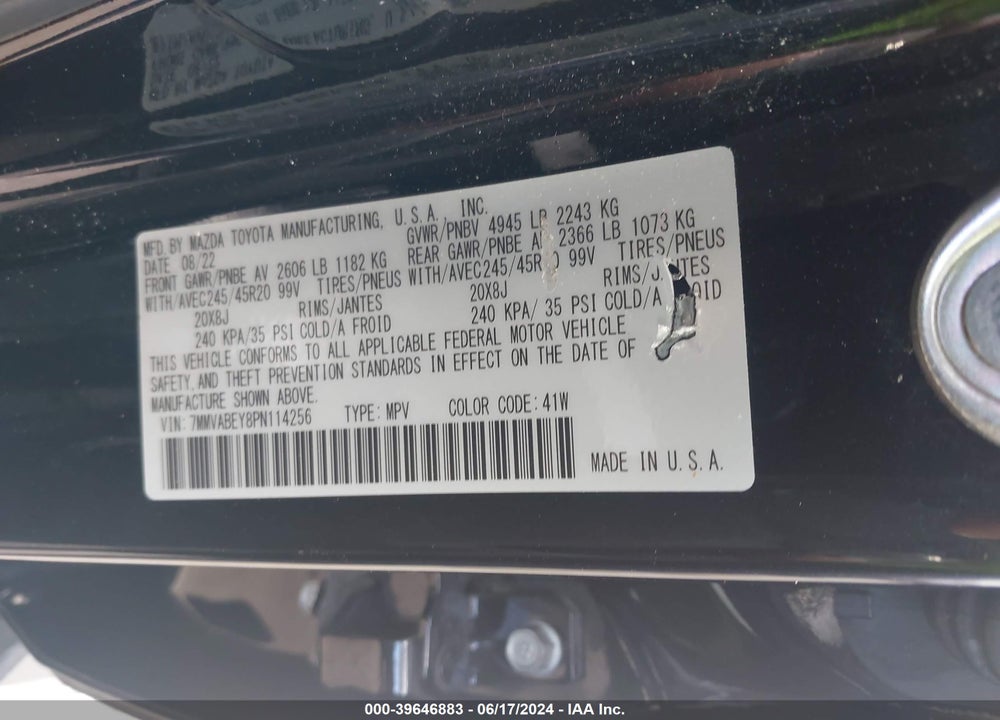 2023 MAZDA CX-50 2.5 TURBO PREMIUM PLUS VIN: 7MMVABEY8PN114256
