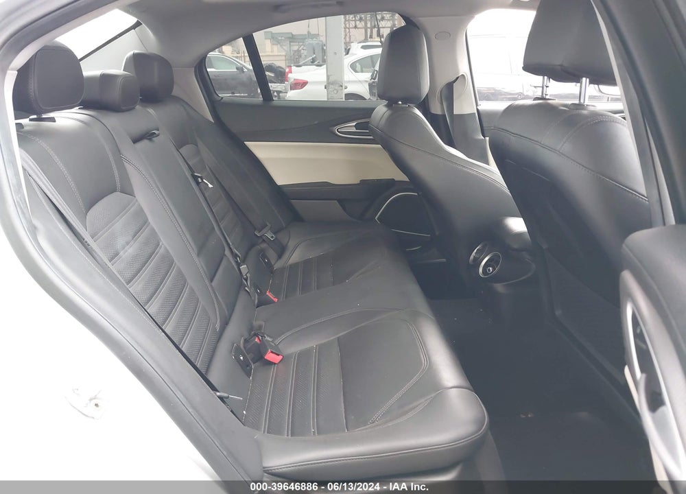 2018 ALFA ROMEO GIULIA TI SPORT RWD VIN: ZARFAECN3J7583500