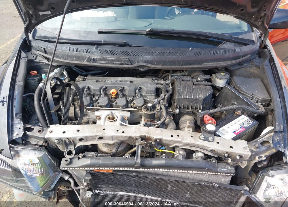 2008 HONDA CIVIC LX VIN: 2HGFG12648H563624