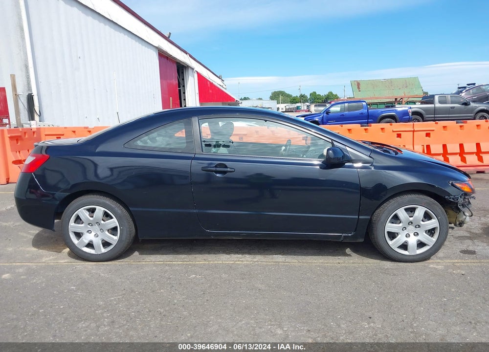 2008 HONDA CIVIC LX VIN: 2HGFG12648H563624