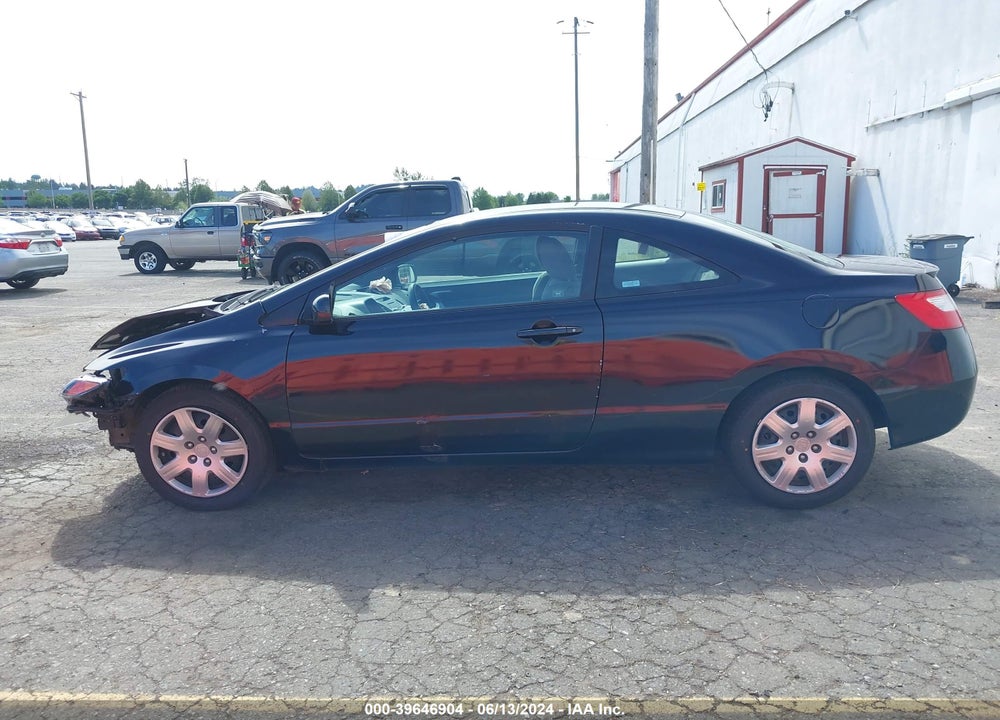2008 HONDA CIVIC LX VIN: 2HGFG12648H563624