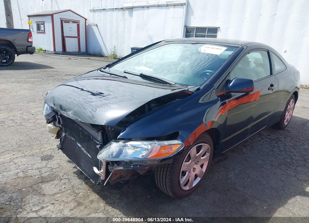 2008 HONDA CIVIC LX VIN: 2HGFG12648H563624