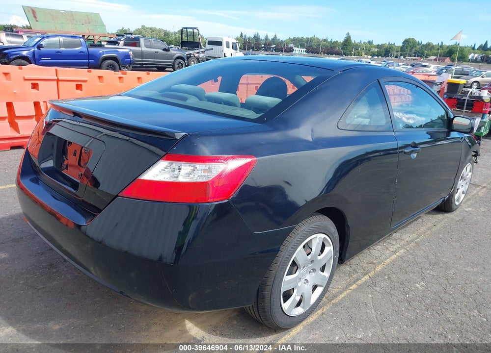 2008 HONDA CIVIC LX VIN: 2HGFG12648H563624