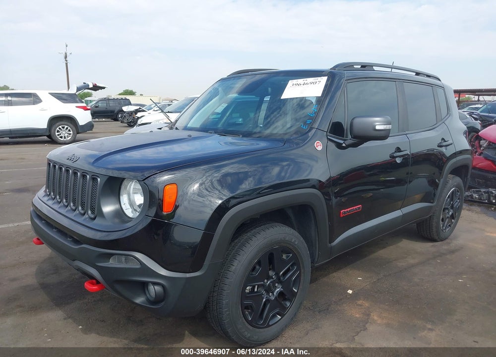 2018 JEEP RENEGADE TRAILHAWK 4X4 VIN: ZACCJBCB0JPJ02118