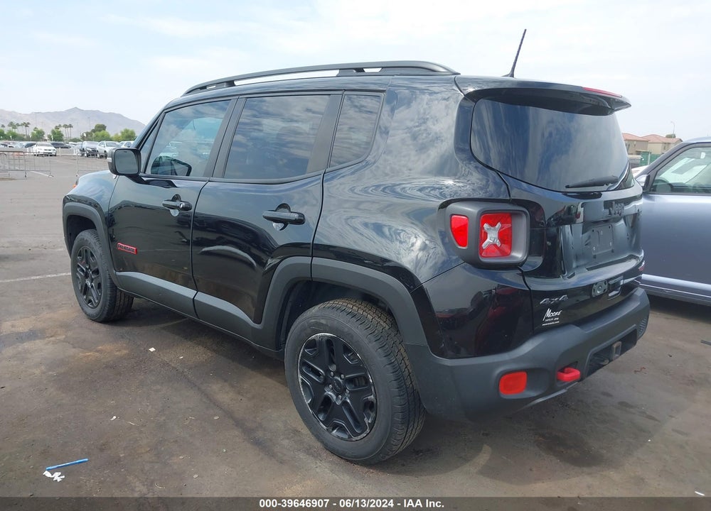 2018 JEEP RENEGADE TRAILHAWK 4X4 VIN: ZACCJBCB0JPJ02118